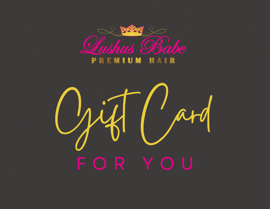 Lushus Babe Hair Gift Card-1Blk